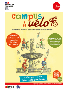 Campus a velo affiche 2022