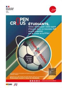 AFFICHE OPEN DU CROUS VF