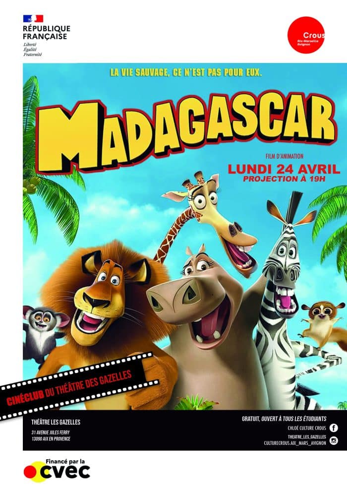 affiche madagascar