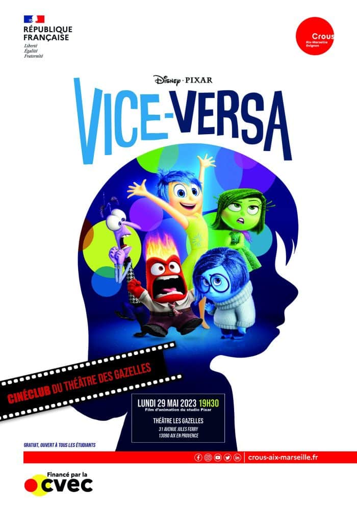 Cine club Affiche Vice versa