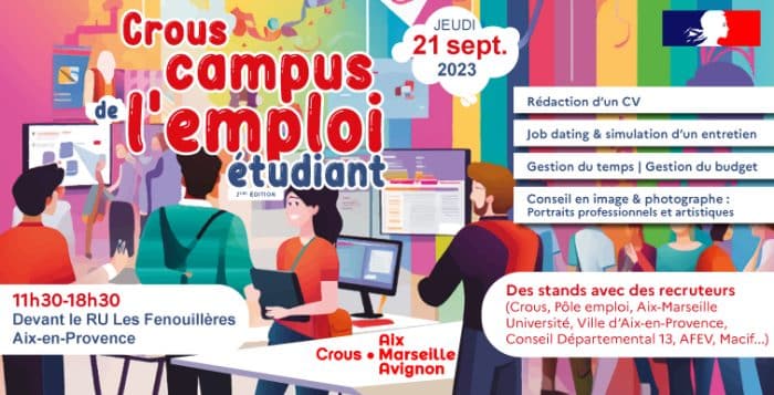 Crous Campus de l'Emploi Étudiant 2ème édition 1 Crous Campus de lEmploi Etudiant 2023