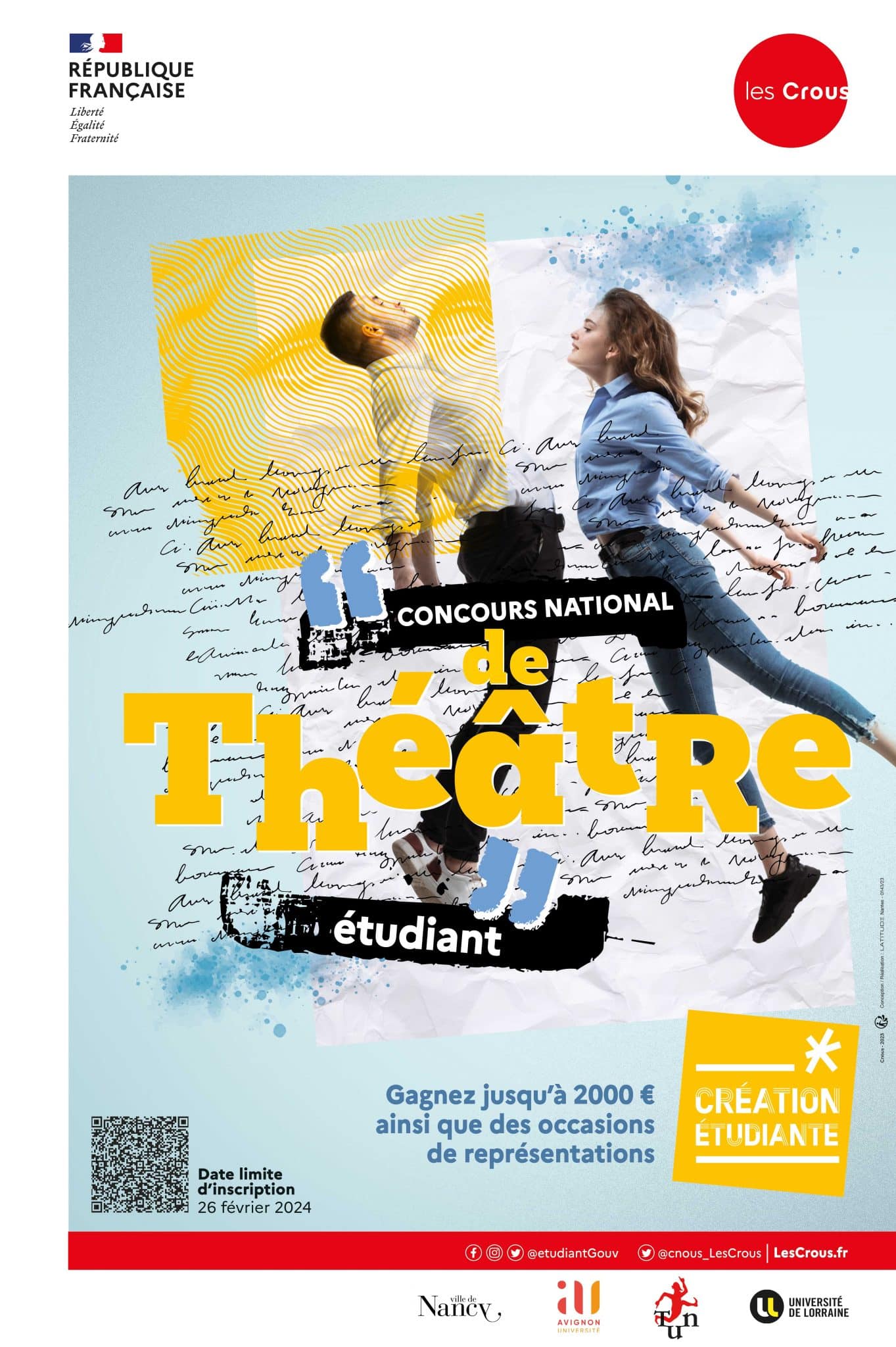 Concours artistiques et culturels - Crous Aix-Marseille Avignon