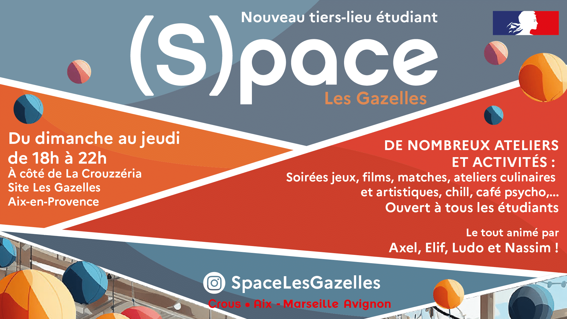 (S)pace - Crous Aix-Marseille Avignon