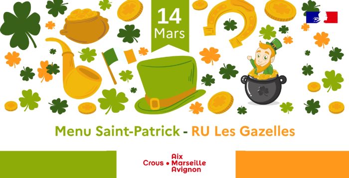 14 mars - Menu Saint-Patrick au RU Les Gazelles 1 Menu Saint Patrick RU Les Gazelles page 0001