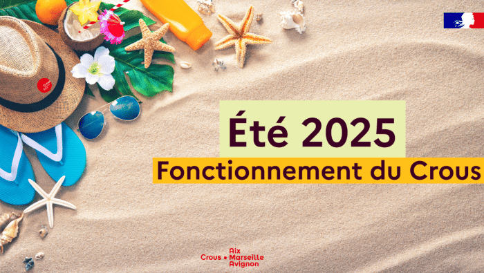 Ete 2025 Fonctionnement du Crous 41