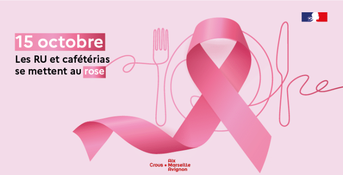 Les RU et cafétérias se mettent au rose 1 octobre rose 755x385 2
