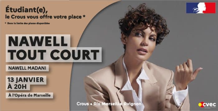 Nawell Tout Court – Le Crous vous offre votre place ! 1 web 1